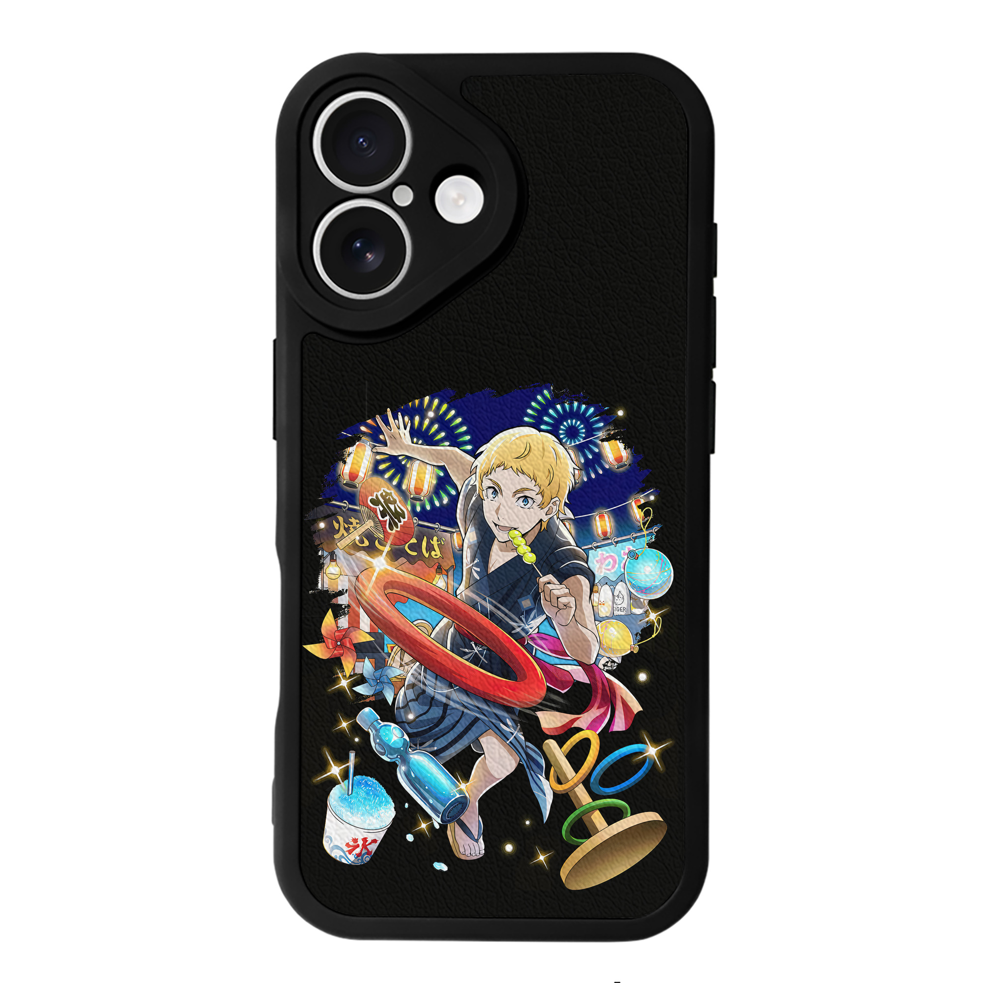 （画像用） 文豪ストレイドッグス Bungo Stray Dogs 【iPhone 16シリーズ対応】シリコンスマホケース（レザー調） 材質：シリコン